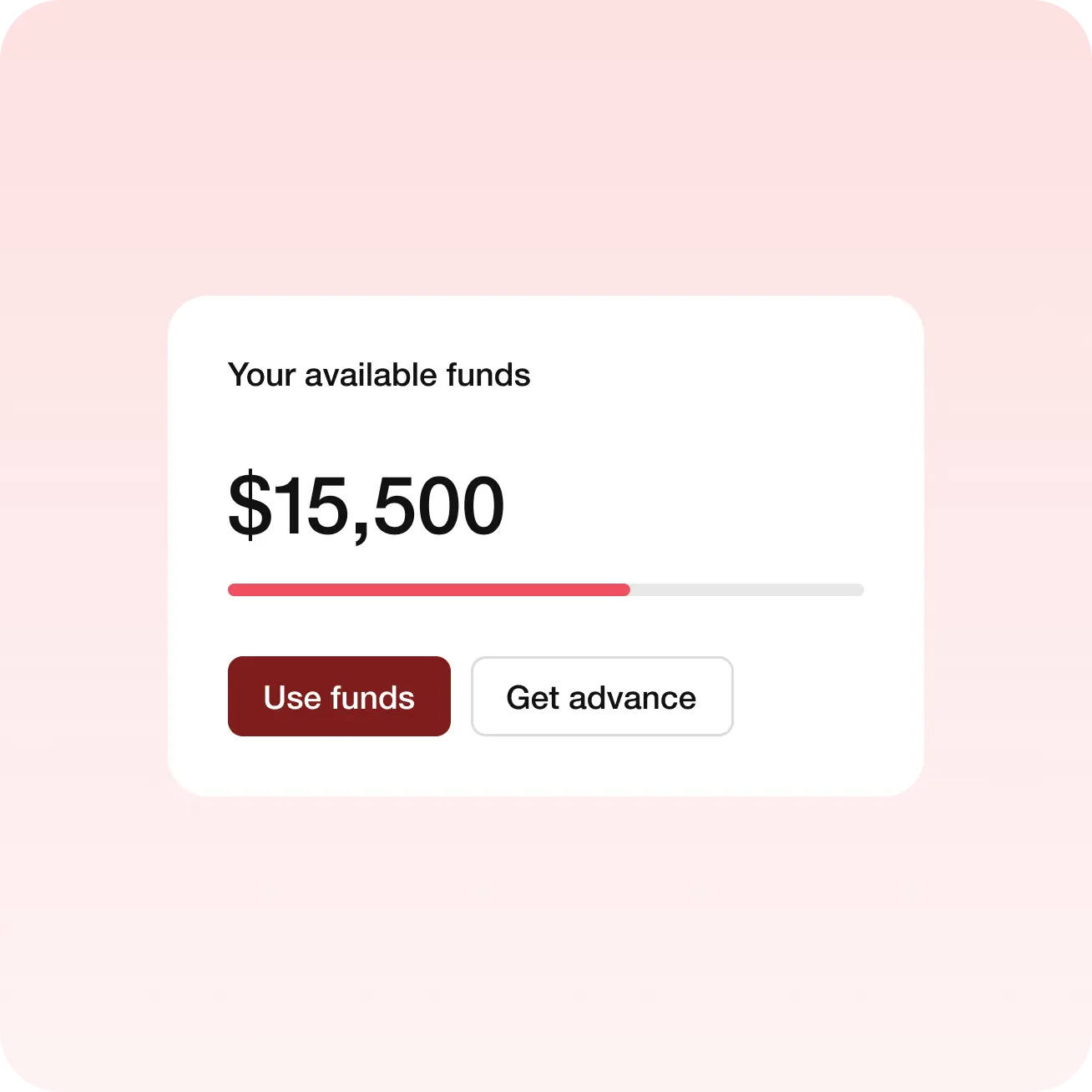 Funds available