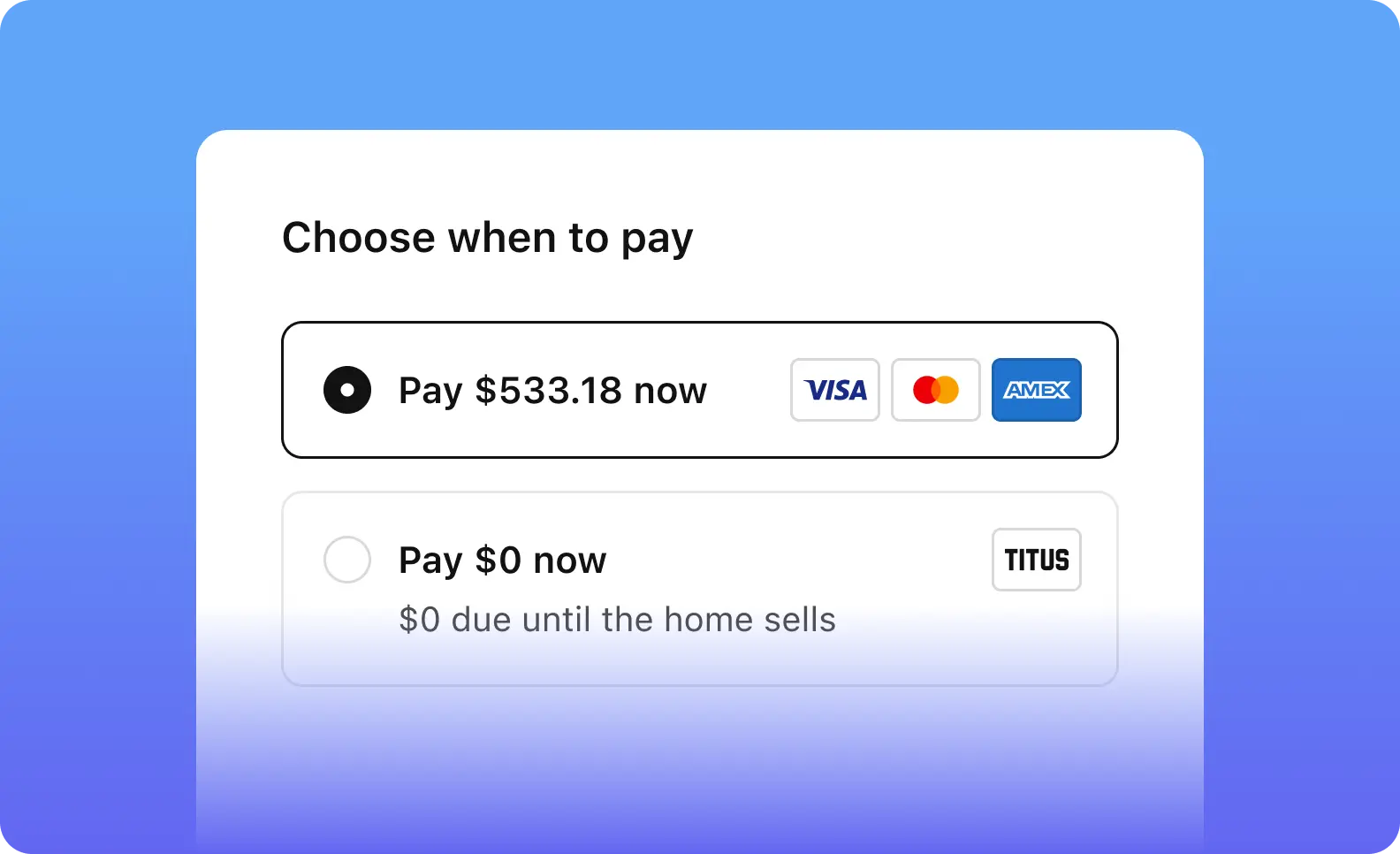 Checkout form